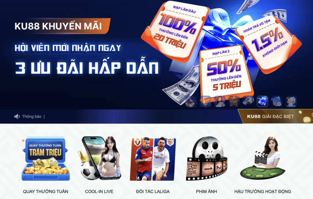 Kubet nhà cái casino uy tín